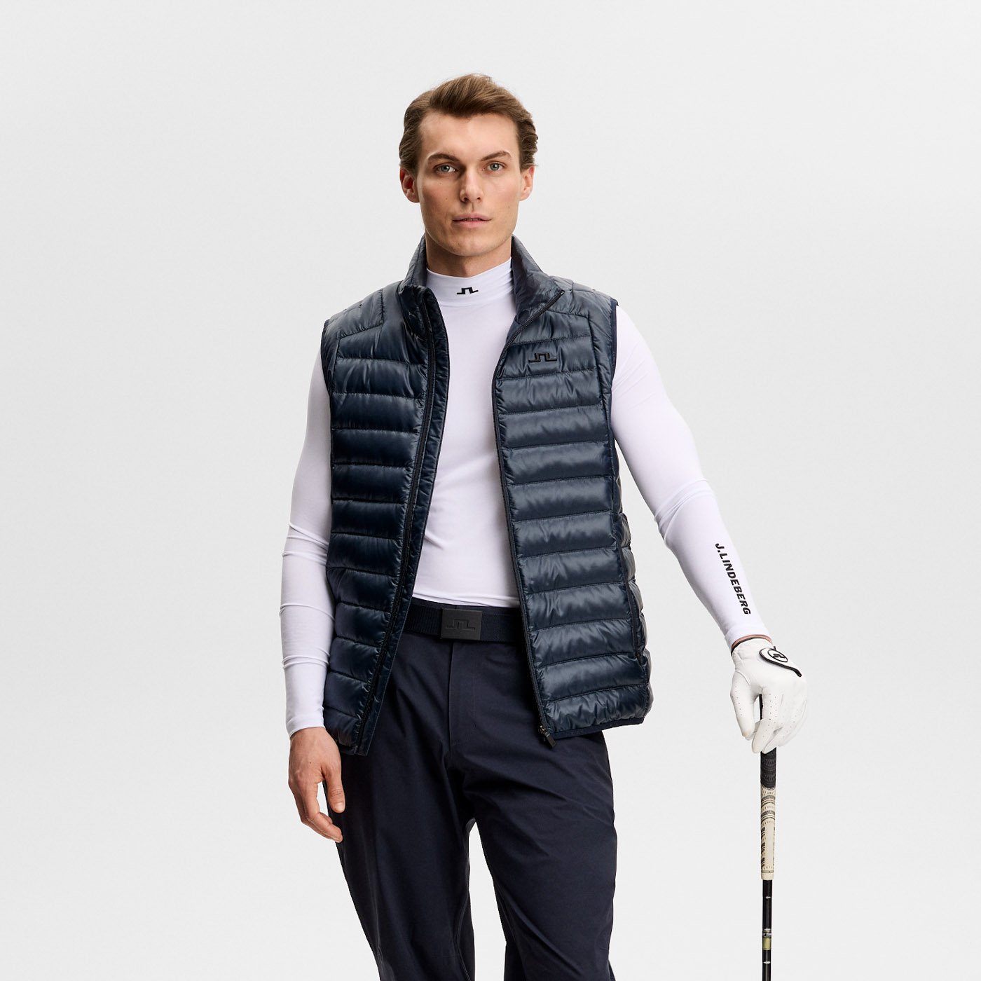 Ello Compression Top Hvid J.Lindeberg