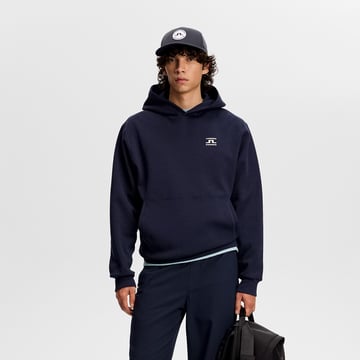 Club Printed Hood Blue J.Lindeberg