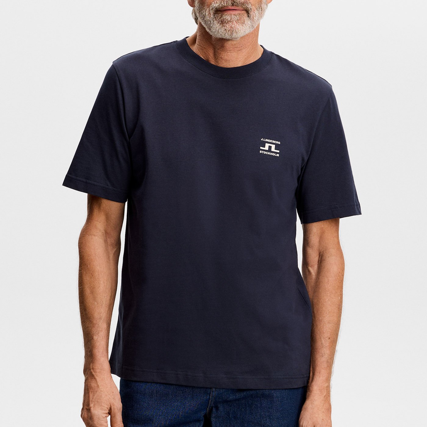 Parcie Seasonal Tee Blå J.Lindeberg