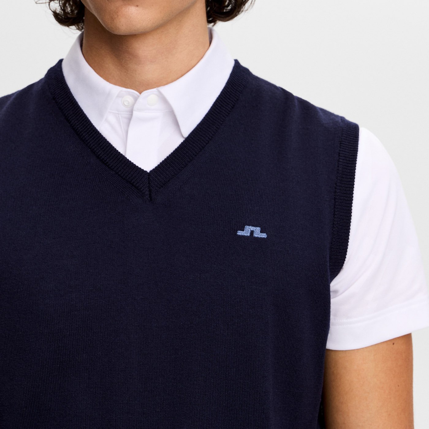 Liam Knitted Blå J.Lindeberg