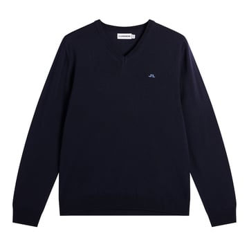 Lymann Knitted Sweater Blå J.Lindeberg