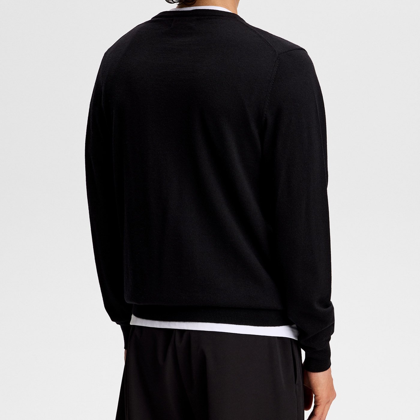 Lymann Knitted Sweater Black J.Lindeberg