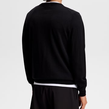 Lymann Knitted Sweater Black J.Lindeberg