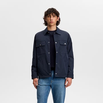 Lymann Knitted Sweater Blå J.Lindeberg