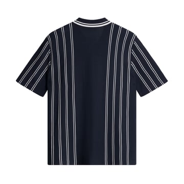 Rue Knit Ss Shirt Blå J.Lindeberg