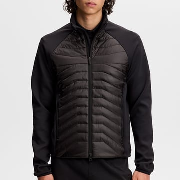 Heyden Quilt Hybrid Jacket Svart J.Lindeberg