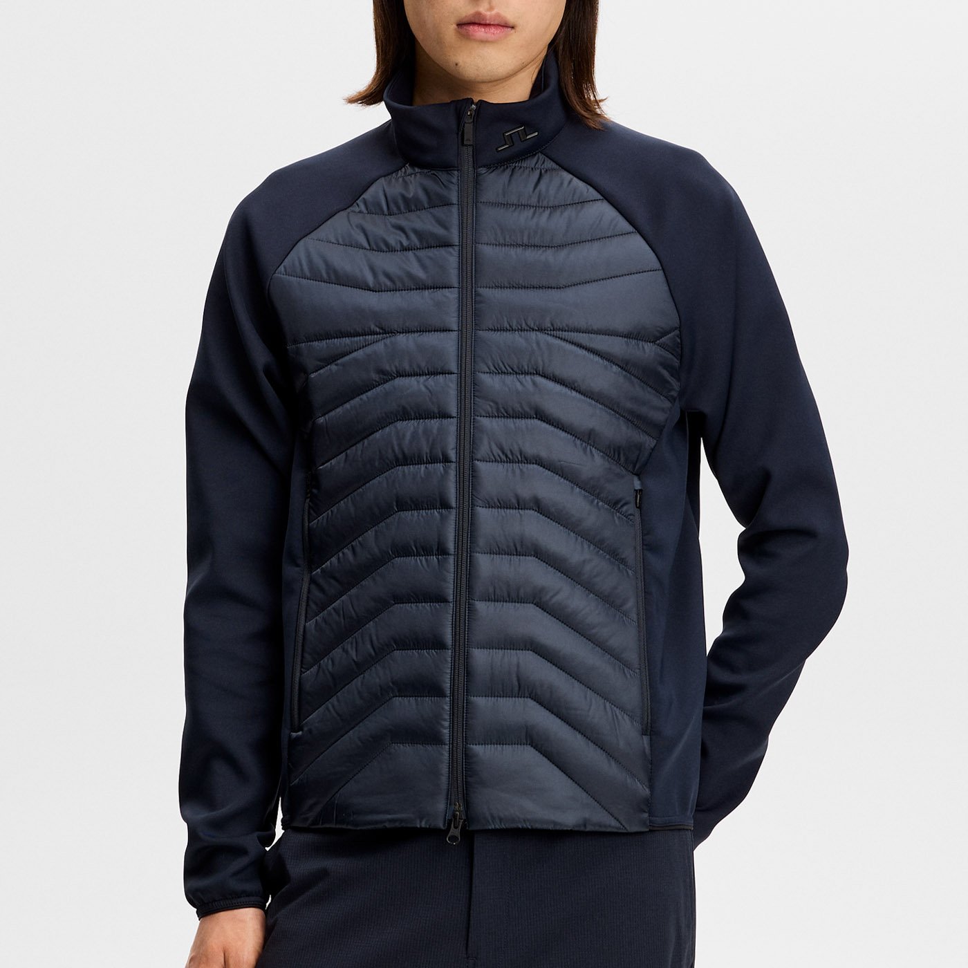 Heyden Quilt Hybrid Jacket Sininen J.Lindeberg