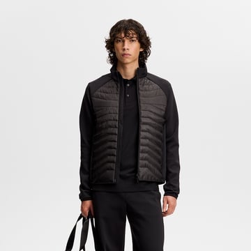 Heyden Quilt Hybrid Jacket Svart J.Lindeberg