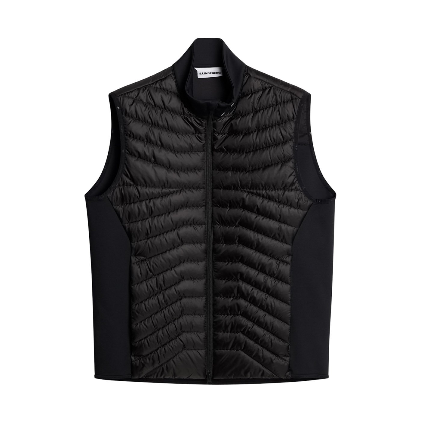 Heyden Quilt Hybrid Vest Svart
