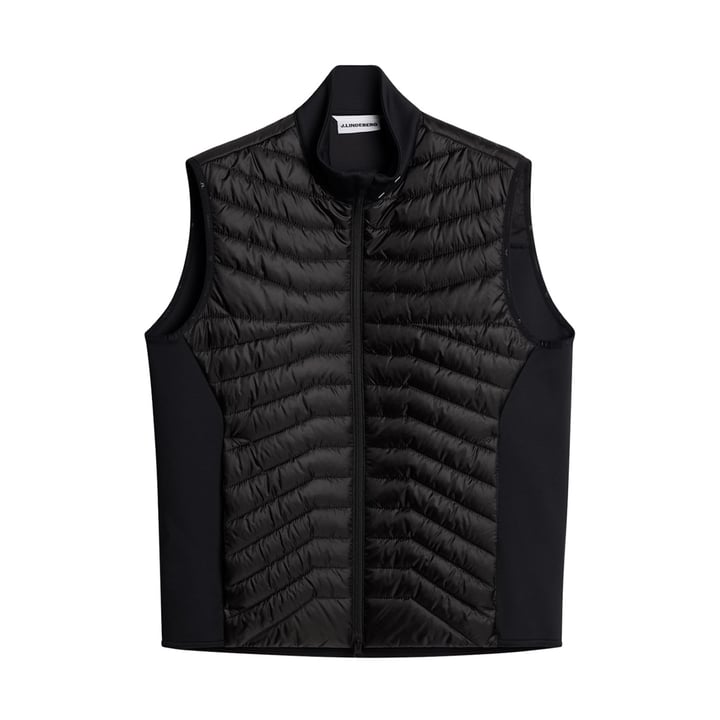 Heyden Quilt Hybrid Vest Svart J.Lindeberg