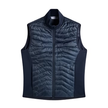 Heyden Quilt Hybrid Vest Blå J.Lindeberg