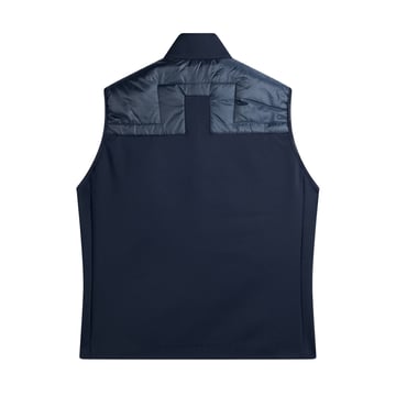 Heyden Quilt Hybrid Vest Blå J.Lindeberg