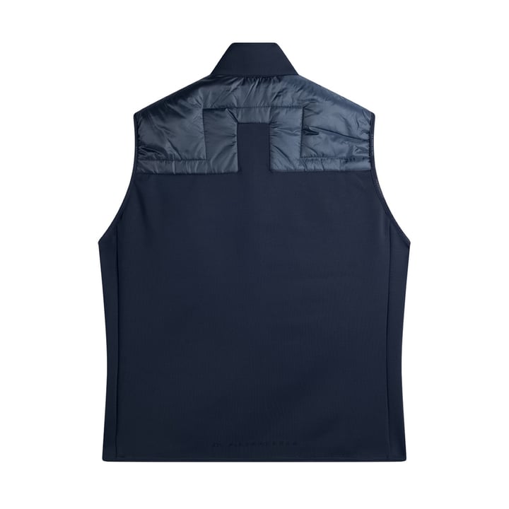Heyden Quilt Hybrid Vest Blå J.Lindeberg