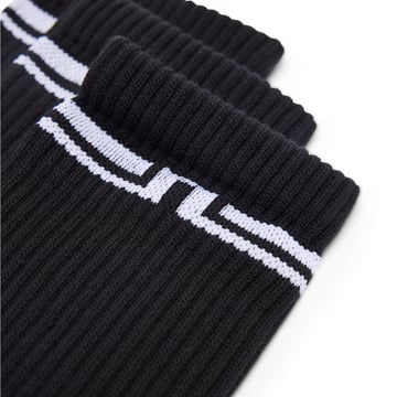 Johnson Tube Sock 3P Svart J.Lindeberg