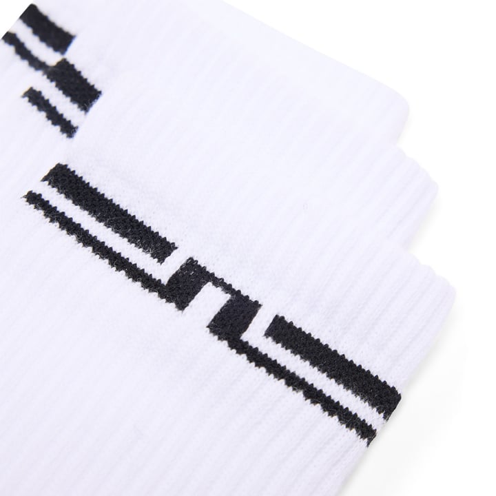 Johnson Tube Sock 3P Vit J.Lindeberg