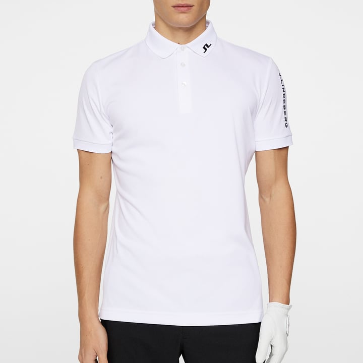 Tour Tech Slim Fit Polo Vit J.Lindeberg Tour Tech Slim Fit Polo Vit J.Lindeberg