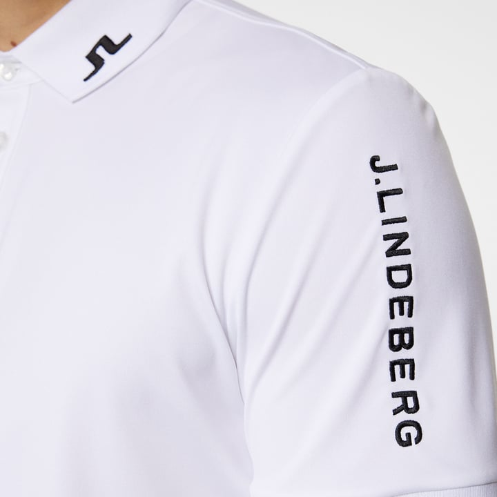 Tour Tech Slim Fit Polo Vit J.Lindeberg Tour Tech Slim Fit Polo Vit J.Lindeberg