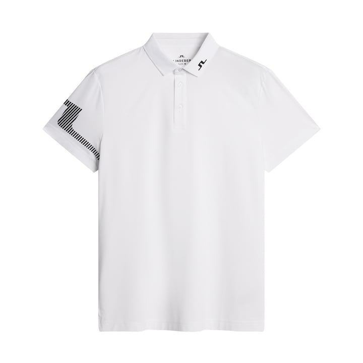 Heath Strike Polo Vit J.Lindeberg