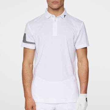 Heath Strike Polo Vit J.Lindeberg