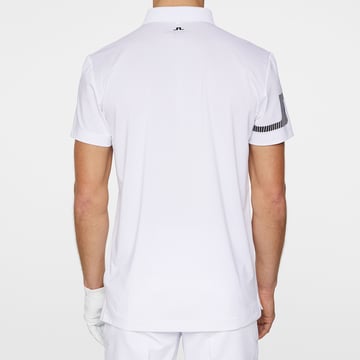 Heath Strike Polo Vit J.Lindeberg
