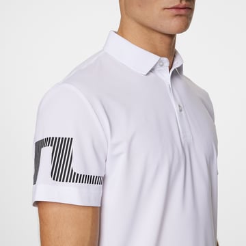 Heath Strike Polo Vit J.Lindeberg