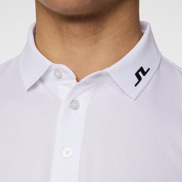 Heath Strike Polo Vit J.Lindeberg