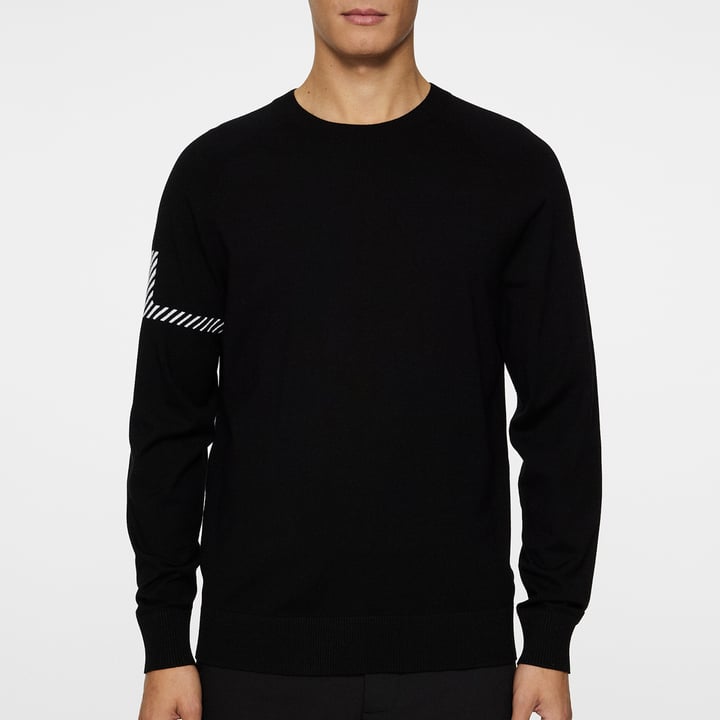 Heath Knitted Sweater Sort J.Lindeberg Heath Knitted Sweater Sort J.Lindeberg