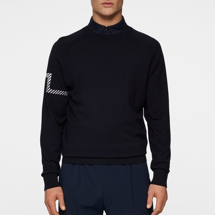 Heath Knitted Sweater Blå J.Lindeberg