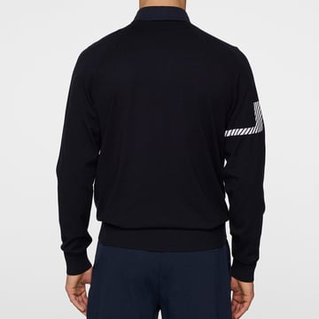 Heath Knitted Sweater Blå J.Lindeberg
