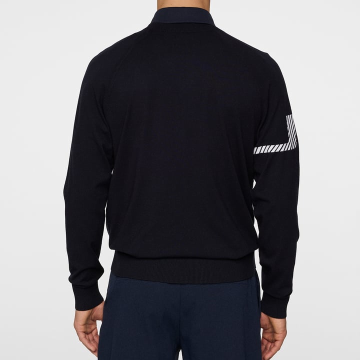 Heath Knitted Sweater Blå J.Lindeberg