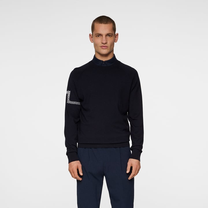 Heath Knitted Sweater Blå J.Lindeberg