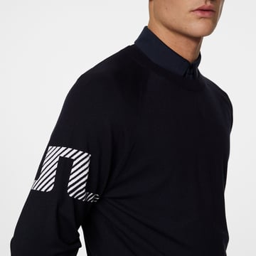 Heath Knitted Sweater Blå J.Lindeberg