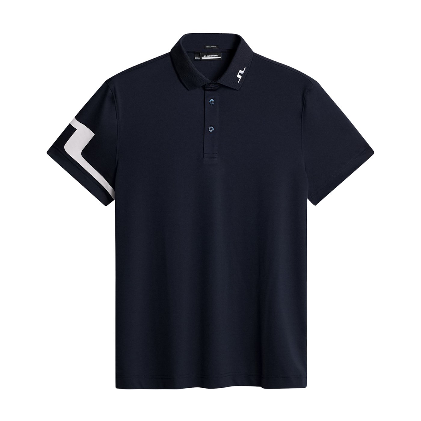 Heath Regular Fit Golf Polo Blå