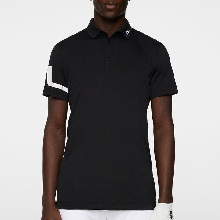 Heath Regular Fit Golf Polo Svart J.Lindeberg Heath Regular Fit Golf Polo Svart J.Lindeberg