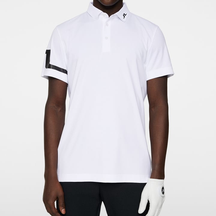 Heath Regular Fit Golf Polo Vit J.Lindeberg Heath Regular Fit Golf Polo Vit J.Lindeberg