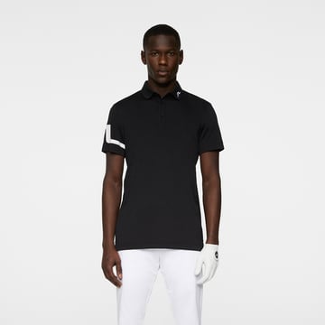 Heath Regular Fit Golf Polo Svart J.Lindeberg Heath Regular Fit Golf Polo Svart J.Lindeberg