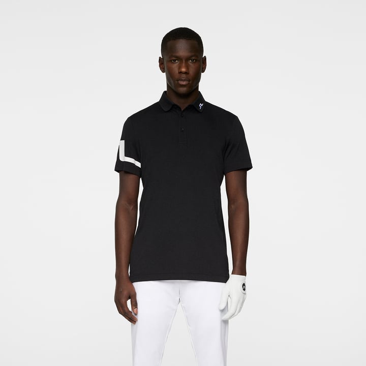 Heath Regular Fit Golf Polo Svart J.Lindeberg Heath Regular Fit Golf Polo Svart J.Lindeberg