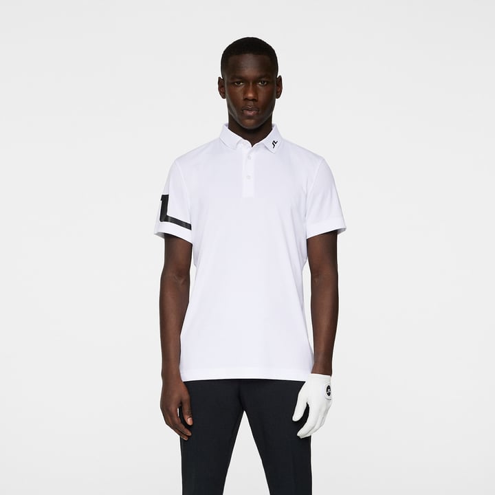 Heath Regular Fit Golf Polo Vit J.Lindeberg Heath Regular Fit Golf Polo Vit J.Lindeberg
