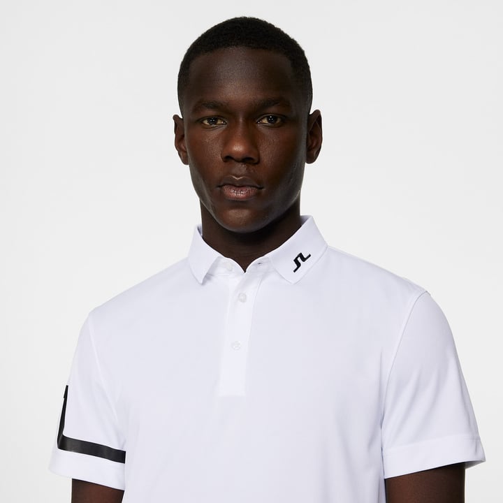 Heath Regular Fit Golf Polo Vit J.Lindeberg Heath Regular Fit Golf Polo Vit J.Lindeberg