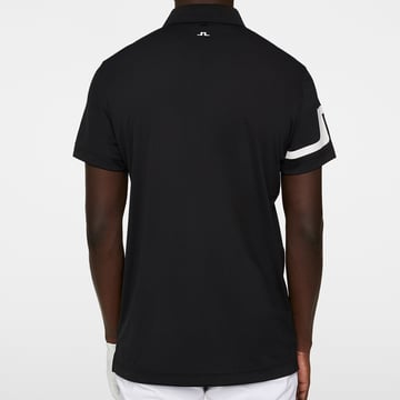 Heath Regular Fit Golf Polo Svart J.Lindeberg Heath Regular Fit Golf Polo Svart J.Lindeberg