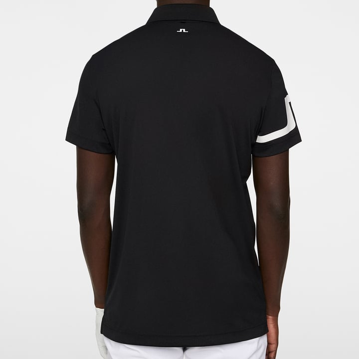 Heath Regular Fit Golf Polo Svart J.Lindeberg Heath Regular Fit Golf Polo Svart J.Lindeberg