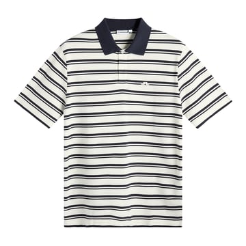 Trond Striped Polo Pique Blå J.Lindeberg