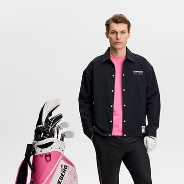 30Y Cam Coach Svart J.Lindeberg