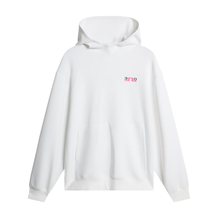 30Y Callan Unisex Hoodie Vit J.Lindeberg