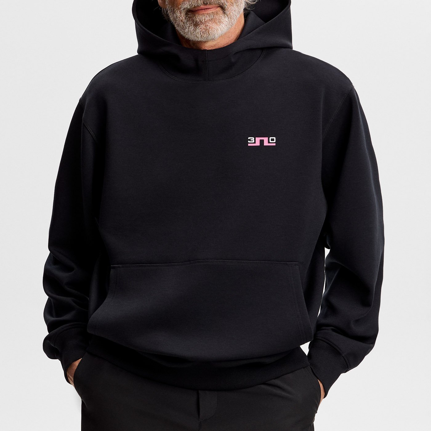30Y Callan Unisex Hoodie Svart J.Lindeberg 30Y Callan Unisex Hoodie Svart J.Lindeberg