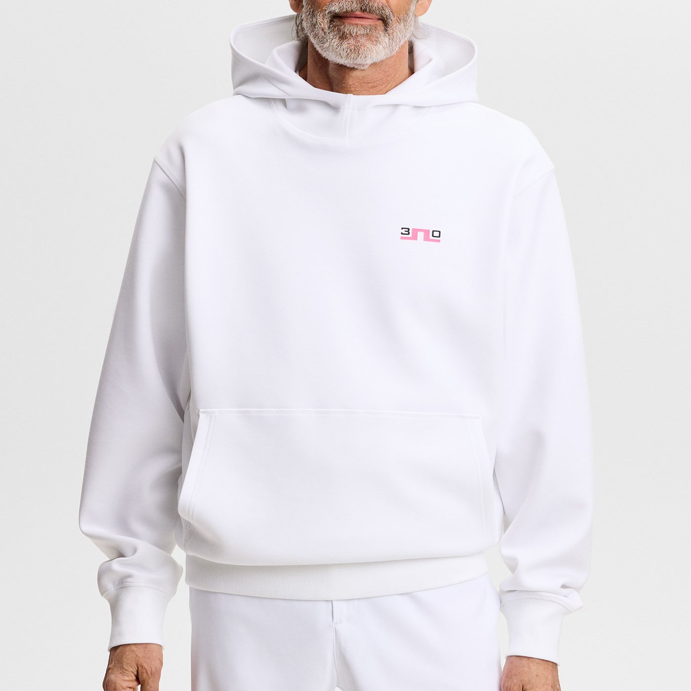 30Y Callan Unisex Hoodie Vit J.Lindeberg 30Y Callan Unisex Hoodie Vit J.Lindeberg