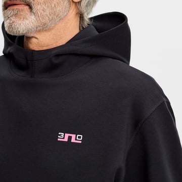 30Y Callan Unisex Hoodie Svart J.Lindeberg