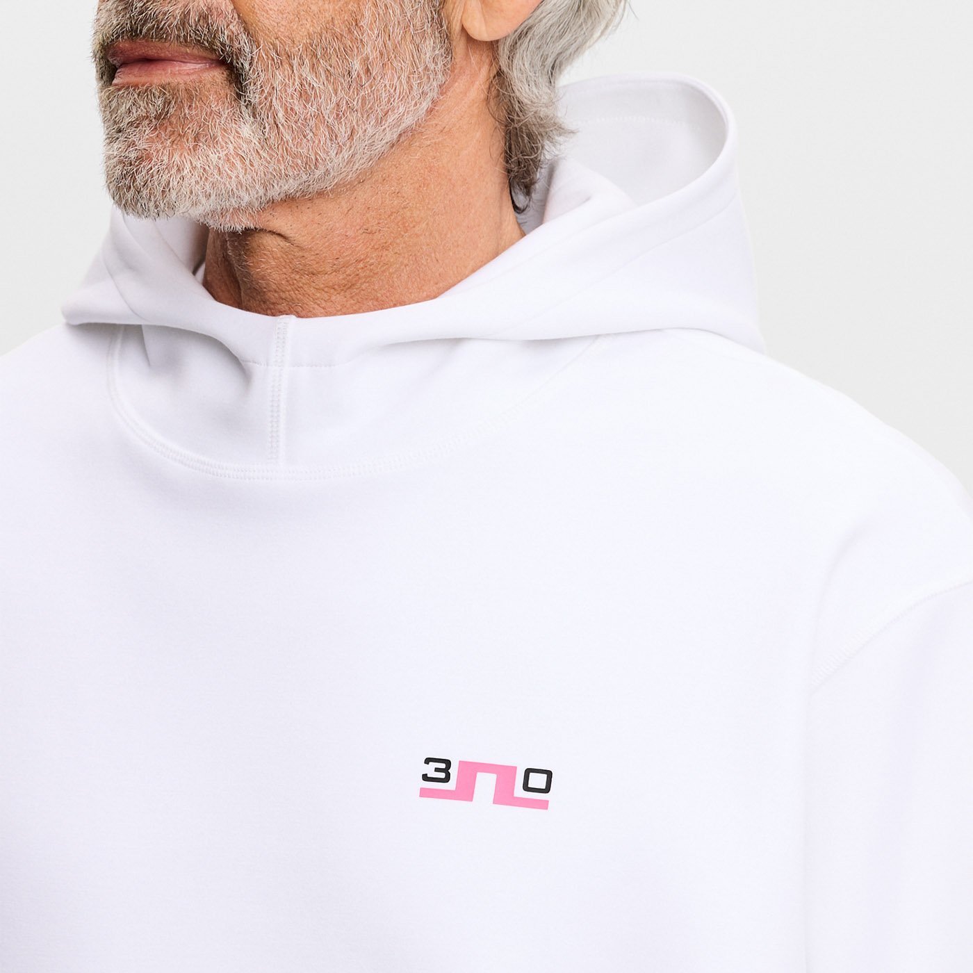 30Y Callan Unisex Hoodie Vit J.Lindeberg 30Y Callan Unisex Hoodie Vit J.Lindeberg