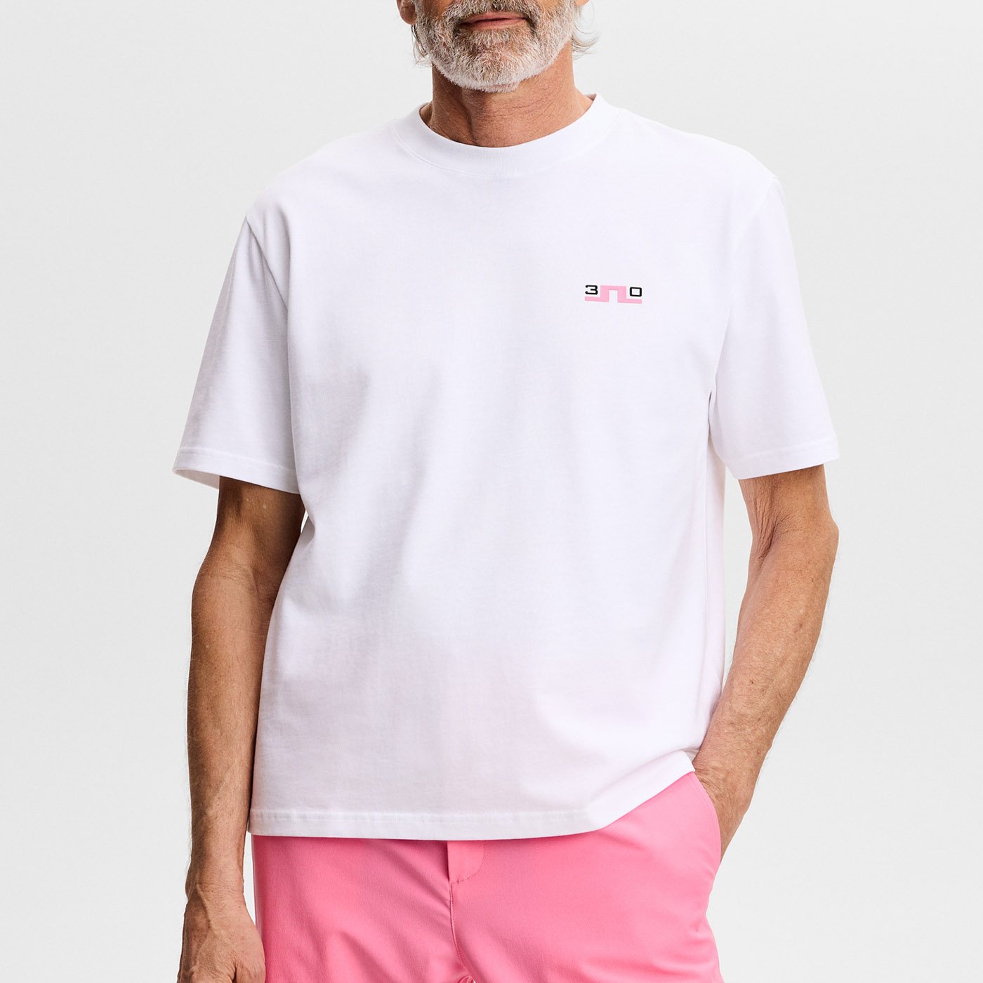 30Y Hale T-Shirt Vit J.Lindeberg 30Y Hale T-Shirt Vit J.Lindeberg