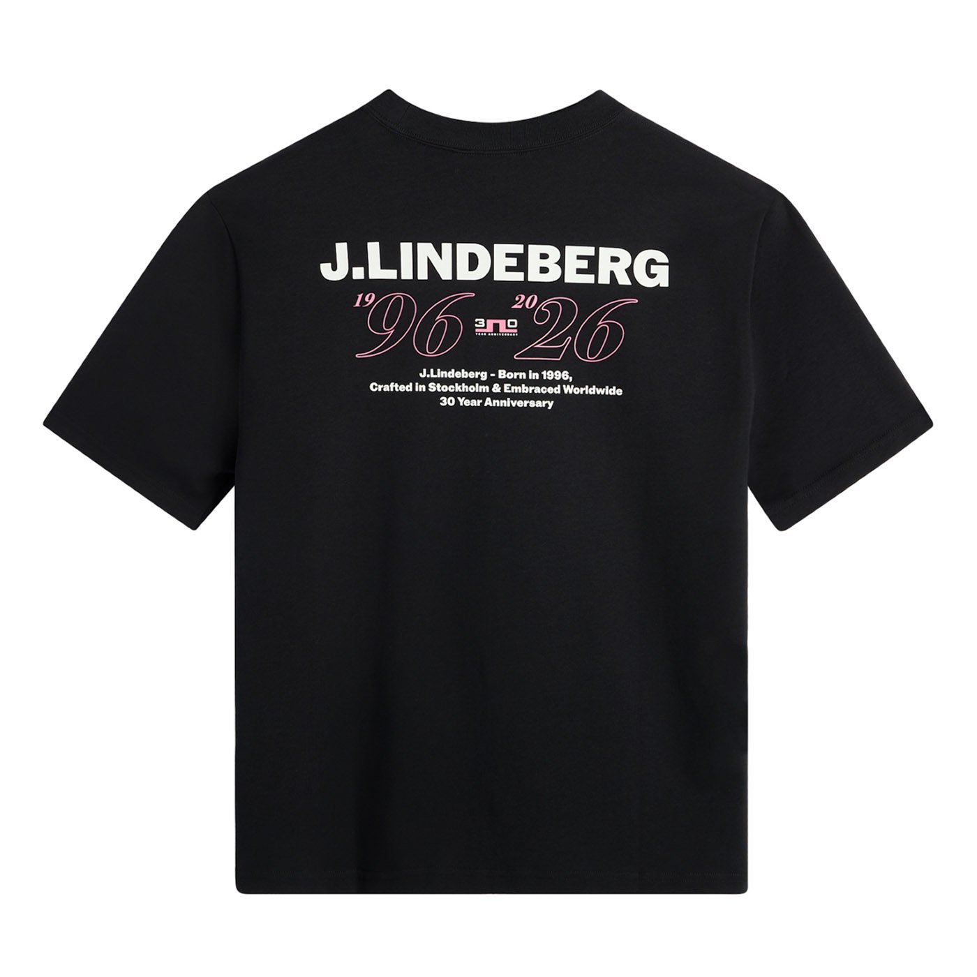 30Y Hale T-Shirt Svart J.Lindeberg 30Y Hale T-Shirt Svart J.Lindeberg